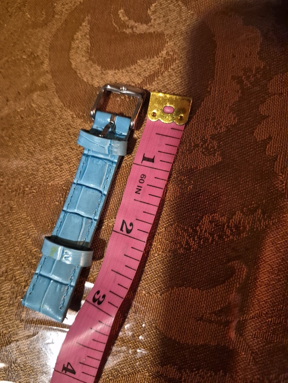 Invicta Multicolor Croc-Embossed Interchangeable Watch Strap Set (6) - Picture 9 of 10